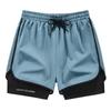 Pantaloncini Sportivi Unisex a Doppio Strato Anti-Esposizione per Corsa e Escursionismo