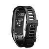 Ersatz Silikon Sport Armband Handschlaufe Armband für Garmin Vivosmart HR (Schwarz)