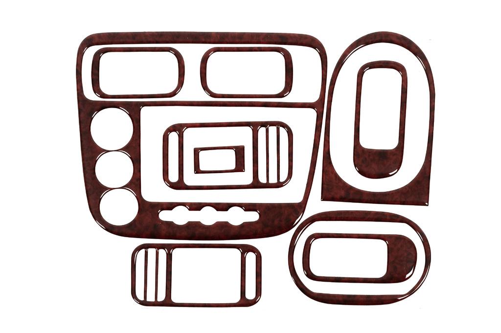 Panel Decor Dark Wood for Honda Civic Sedan VII 2001-2006