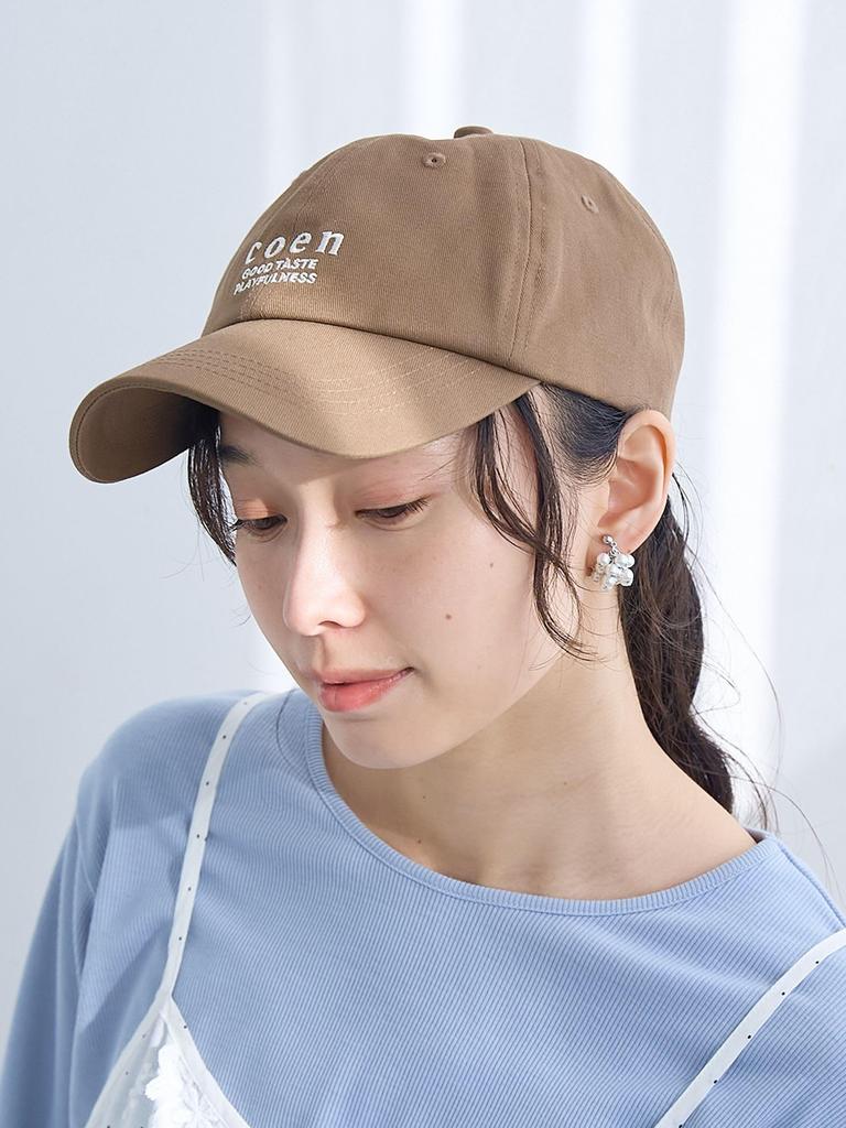 New Color Logo Embroidered Cap 76856000004 6900 FREE [Cohen] Available! DK.GREEN(69)