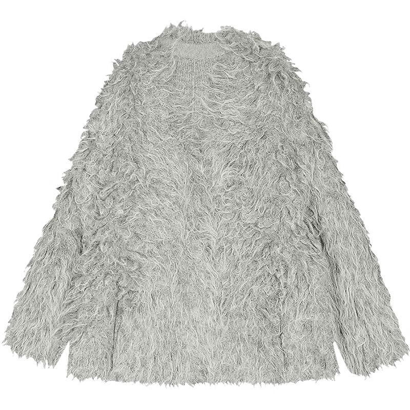 

JNBY 2025 Winter Loose V-Neck Knit Sweater S