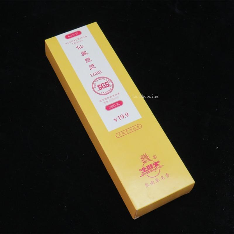 380 Roots Stick Incense Bamboo Charcoal Smokeless Black Sandalwood Responsive God of Wealth Indoor Family Temple Worship Buddha.