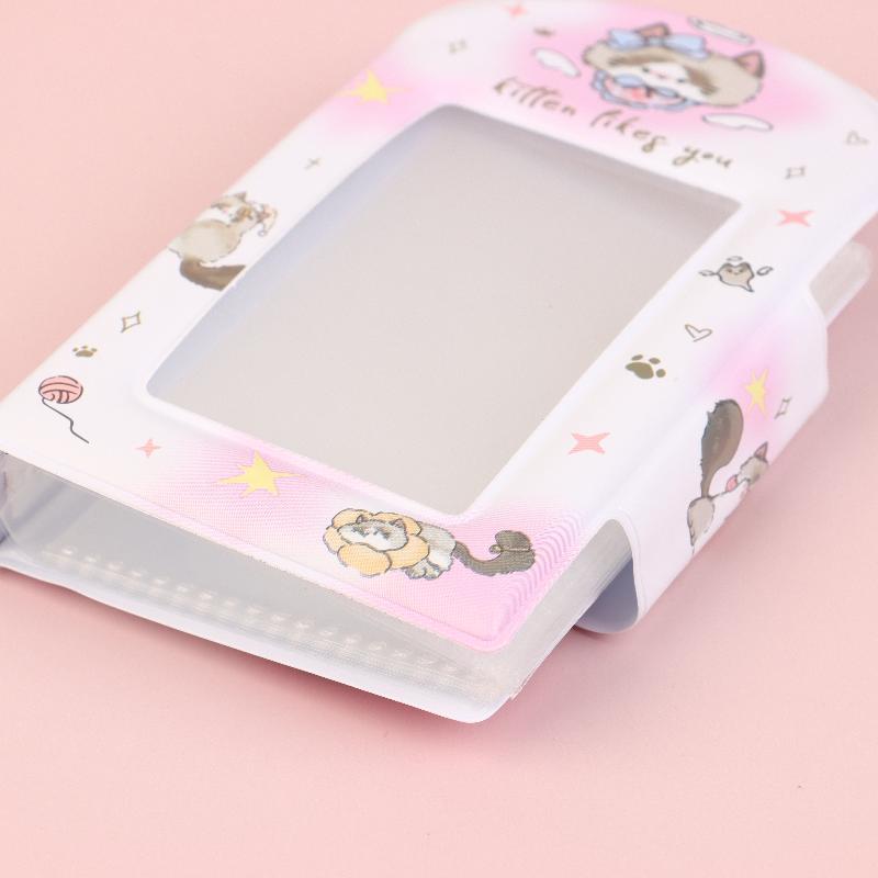 1 Piece 28 Card Slots Photo Card Binder 3-Inch Kpop Photo Card Photo Album Postcard Photocards Holder Cardalbum For Photographs