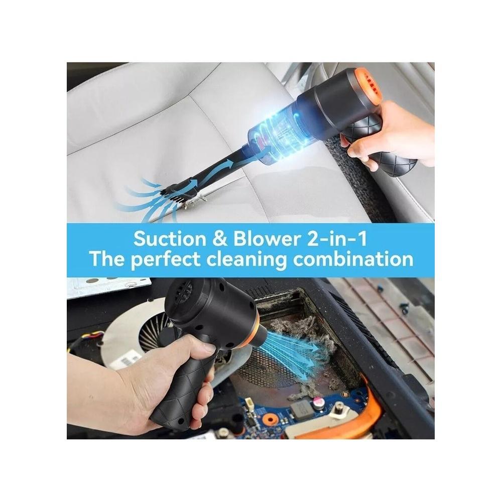 Pretocter Cordless Car Vacuum Cleaner Handheld Vacuum Cleaner Portable Use For Car & Home and Electronic Equipment Dust Collector Keyboard Cleaningni