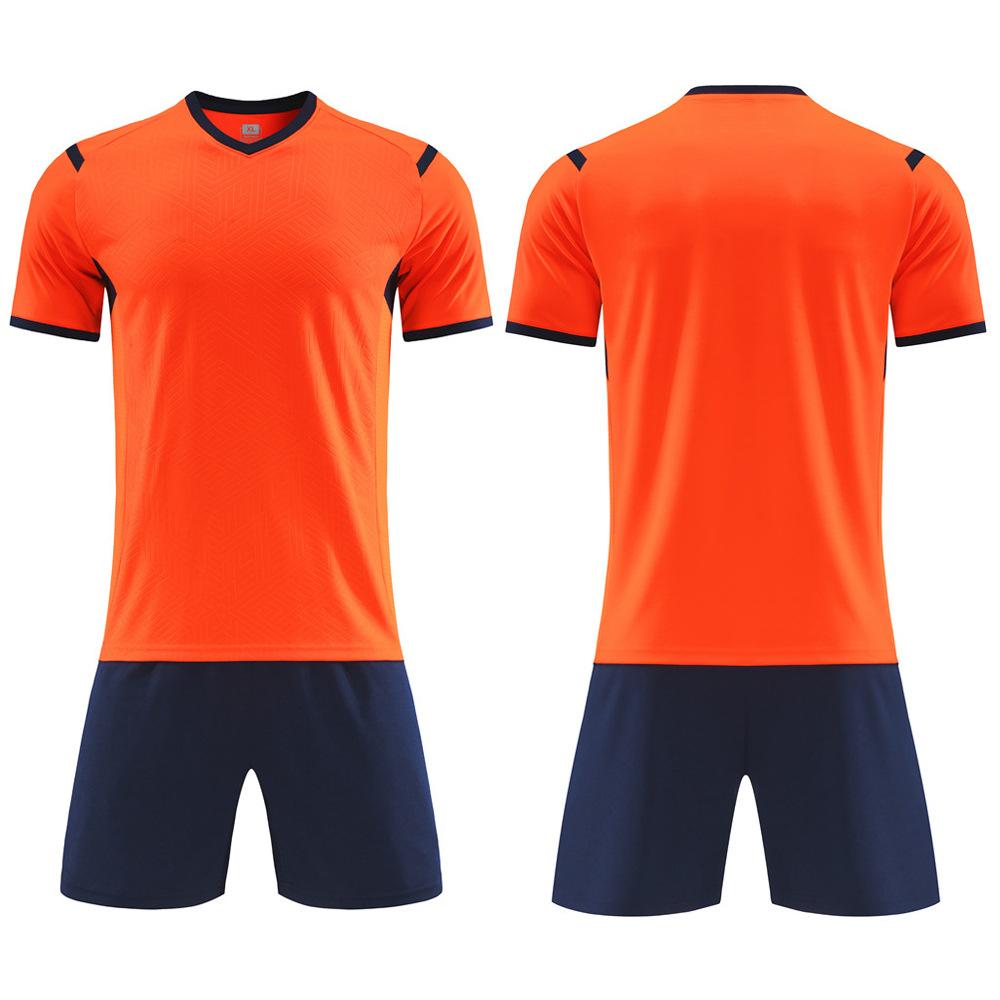 Wholesale 2025 Children's Football Jersey Set, Primary School Football Training Jersey, Boys and Girls Competition Printed Jersey