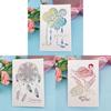 Mothers Day 3d Paper Card With Handmade Thank You Design For Celebrations