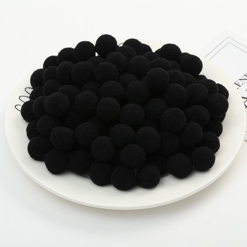 

1,5 см 60 шт. Высокоэластичные полиэстеровые помпоны для изготовления украшений и поделок своими руками