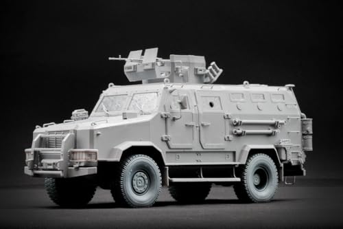 Scale-X 1/35 Ukrainian Armored Vehicle Kozak-2 Weight-Deforming Wheel Set (5 pieces) (for ICM) Plastic Model Parts SCXWM35006S (Military Vehicle)