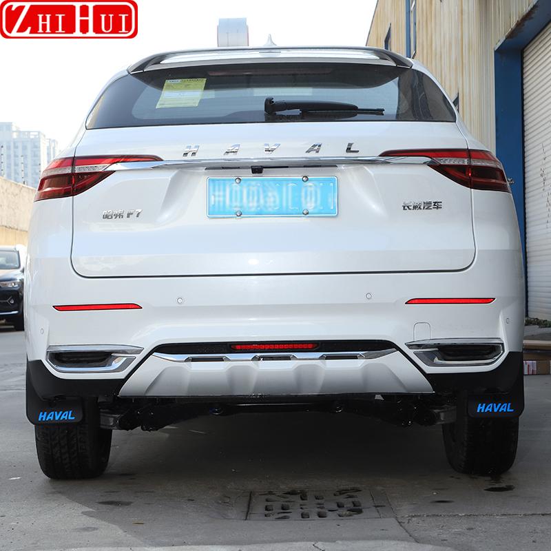 Car Styling Mudguards Plastic Fender Cover Flares Splash Guard Cover Exterior Mud Flaps For Haval F7 F7X - Accessories