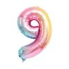 First Birthday Crown and Number Balloons for Baby Photo Props and Party Decoration
