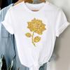 T-Shirts Women 90S Star Fashion Short Sleeve Trend Spring Summer Clothes Stylish Tshirt Top Lady Print Girl Tee T-Shirt