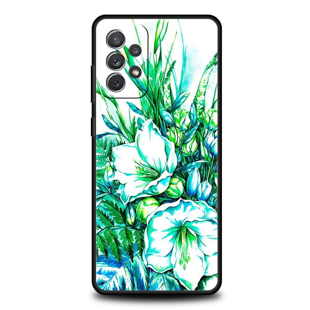 Beautiful Rose Flower Phone Case For Samsung Galaxy A51 A71 A21S A12 A11 A31 A41 A03s A52 A32 A22 A13 A23 A33 A53 A73 5G Cover
