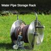 Haushalt Auto-Waschanlage Wasserschlauch Aufbewahrungsgestell Wandmontierter Wasserschlauchrahmen Tragbarer Wasserschlauch-Halter