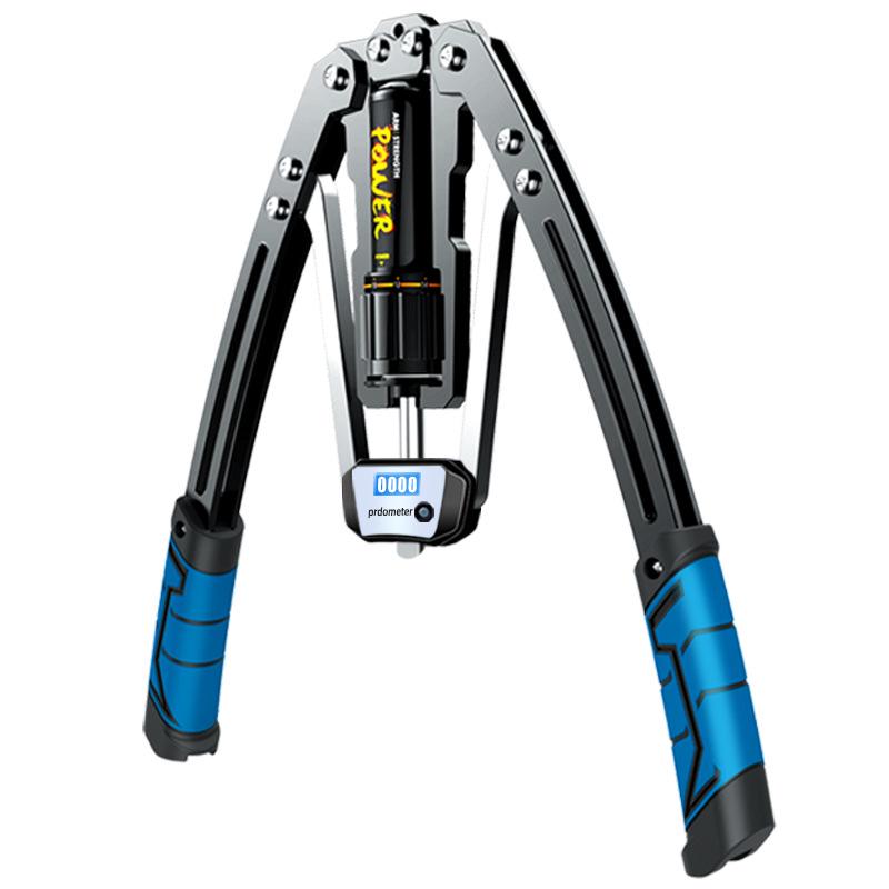 Adjustable Arm, Chest & Abdominal Muscle Strength Trainer with Smart Counting Cylinder Grip