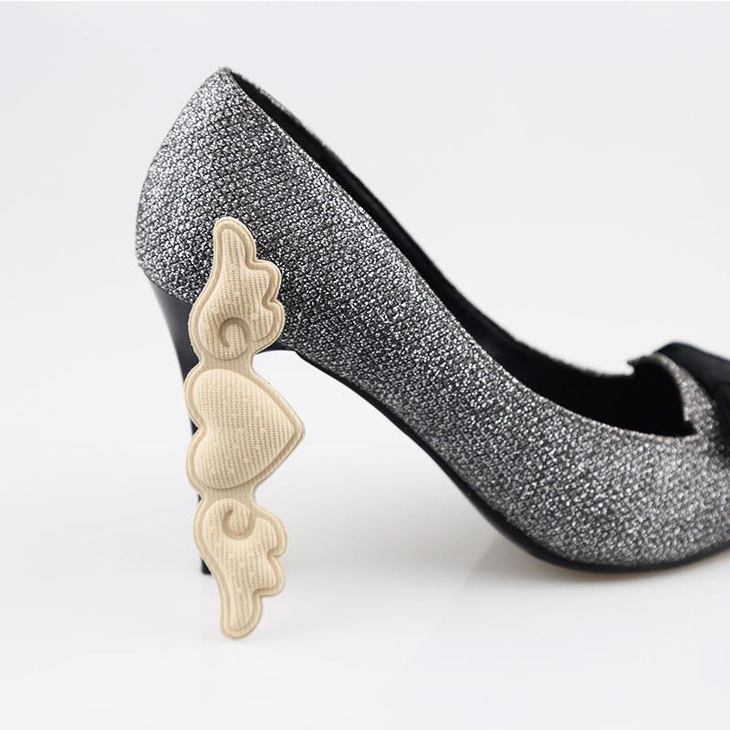 Dispensing Heel Sticker High Heels Sticker Sponge Size Adjustment Heart-shaped Anti-wear Foot Anti-drop Heel Waterproof Bubble Heel Protective