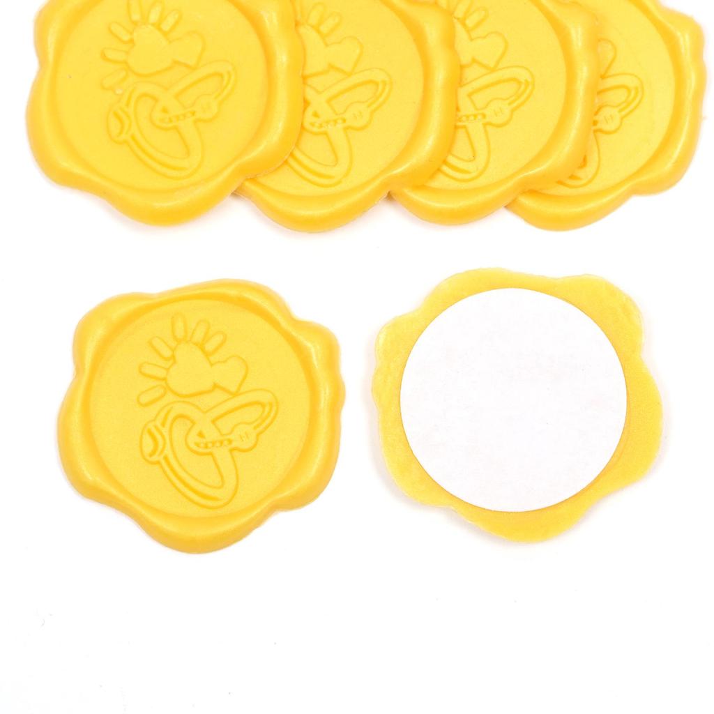 Wax Seal Stamp Kit: Embossed Stamp, Sealing Wax, Stickers for Envelopes, Postcards, Love Letters, and Gifts