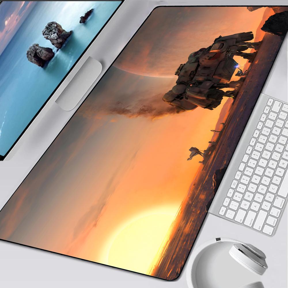 

S-Starfieldes Games Килимок для миші Гумова Матова Підкладка для Ноутбука Xxl Килимок для Миші Ноутбук Геймер Комп ютерний Стіл Ігрові Аксесуари 700x400x3mm