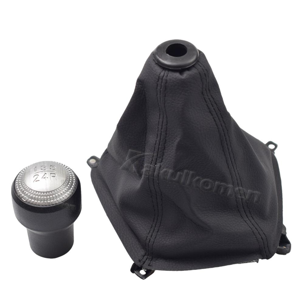 Car Accessories Gear Shift Knob Lever HandBall For Hyundai Tucson 2004 2005 2006 2007 2008 2009 With Shifter Gaiter Boot Cover