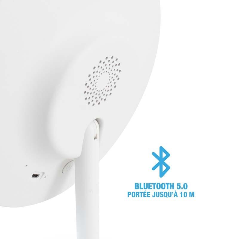 Miroir Bluetooh Led Avec Micro Et Haut Parleur Be Lite Yoghi