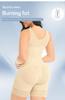 Plus Size Hook-and-Eye Tummy Control Butt-Lifting Crotchless Bodysuit – Strong Compression Waist Trainer