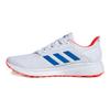 adidas Duramo 9 Białe Świecące Niebieskie Czerwone Męskie Sneakersy Cloud-White Solar-Red EG8665