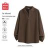 MINISO Unisex Thermal Half-Zip Long Sleeve T-Shirt