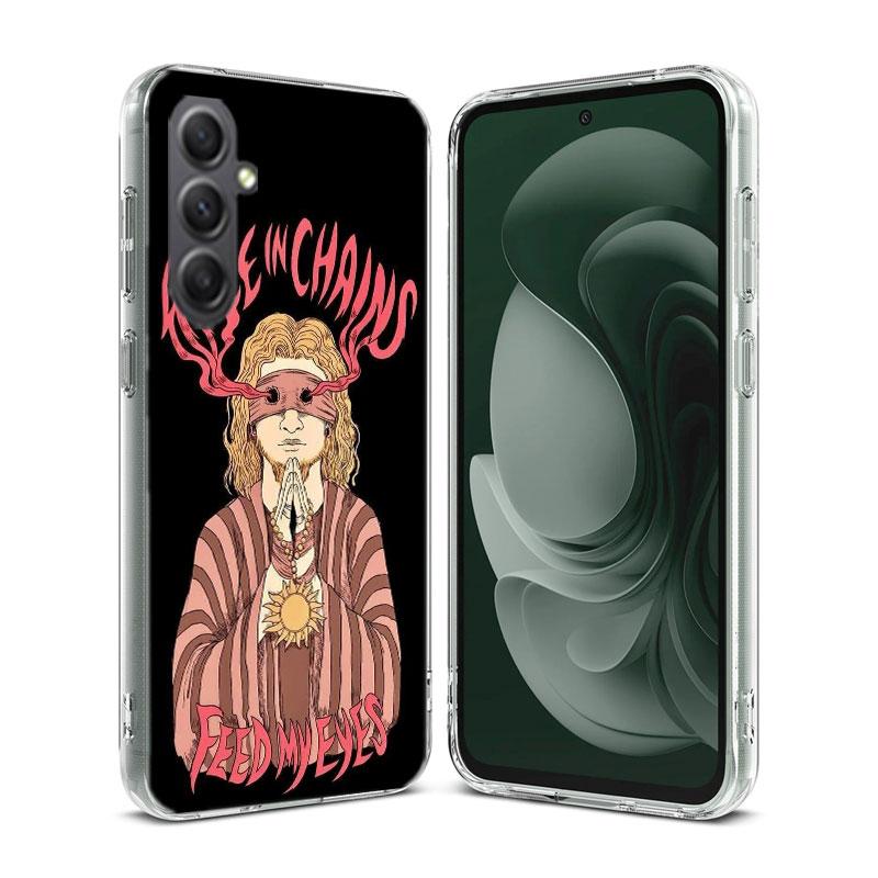 Rock Band Alice In Chains Phone Case For Samsung A15 A25 A35 A55 A12 A22 A32 A52S A13 A23 A33 A53 A14 A24 A34 A54 Galaxy A8 A6 A