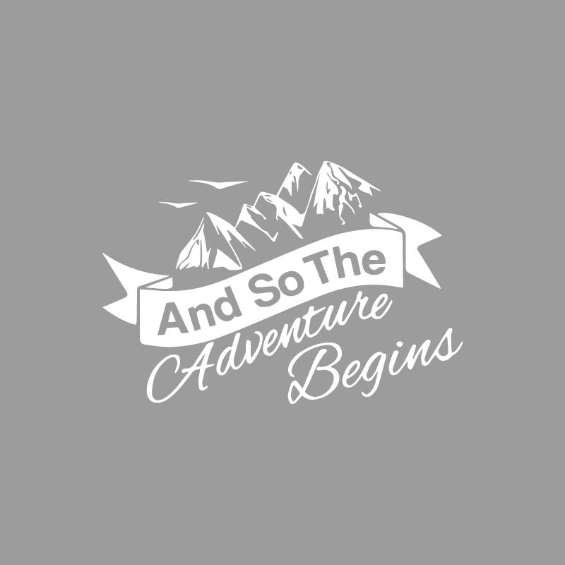 Падаючі гуси над Горами Пригод креативні та смішні наліпки для шанувальників мультфільмів та закоханих, висока якість для автомобілів, вантажівок, мотоциклів