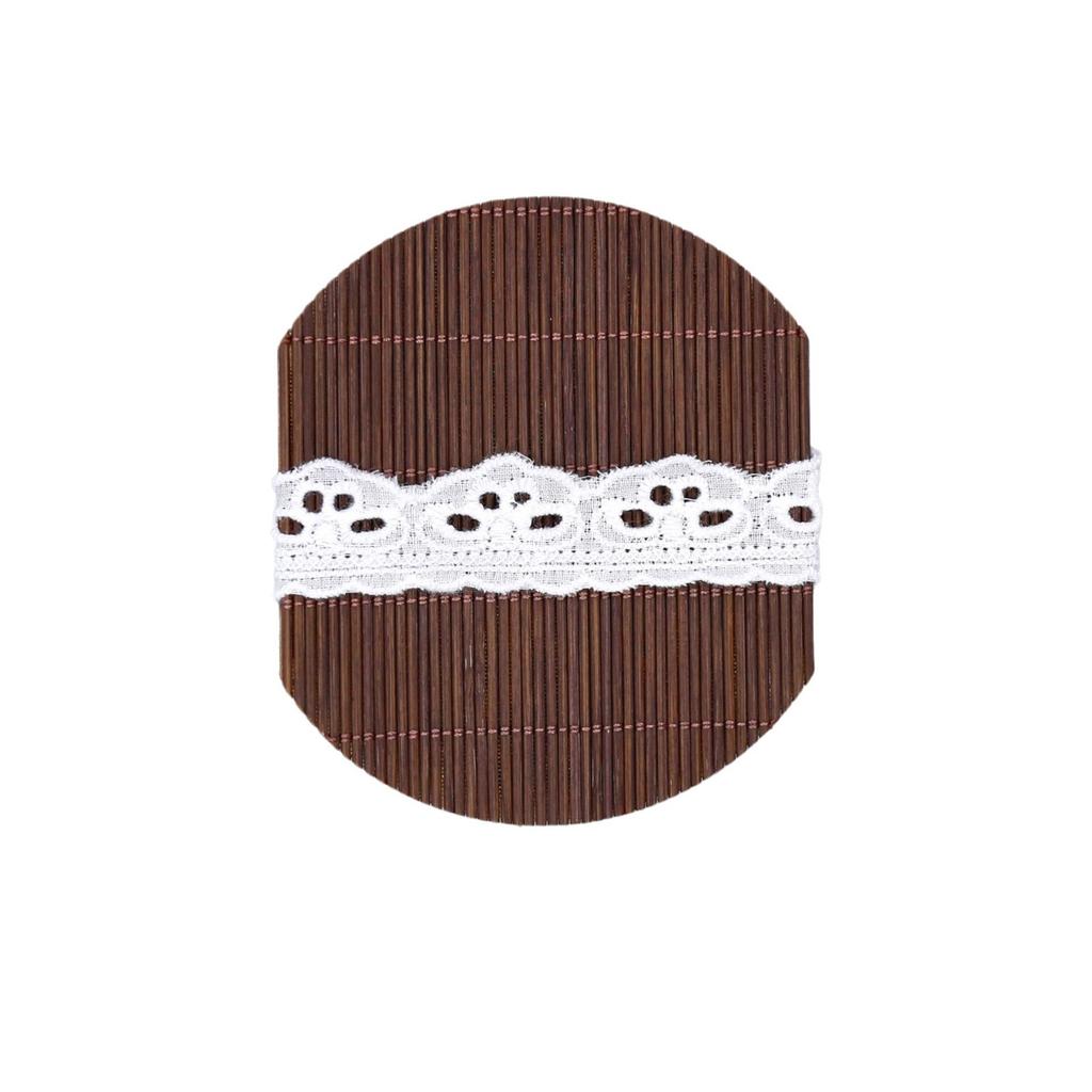 Unilateral Cotton Lace Embroidery Flower Belt Shoulder Strap Cuff Decorative Ingredients Cotton Thread Lace Accessories