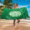 Cel-tic Football Club Crest Printed Microfiber Beach Towel, Soft And Absorbent, Quick-Dry, Ideal for Summer Travel, Beach Essential, Swimming Pool