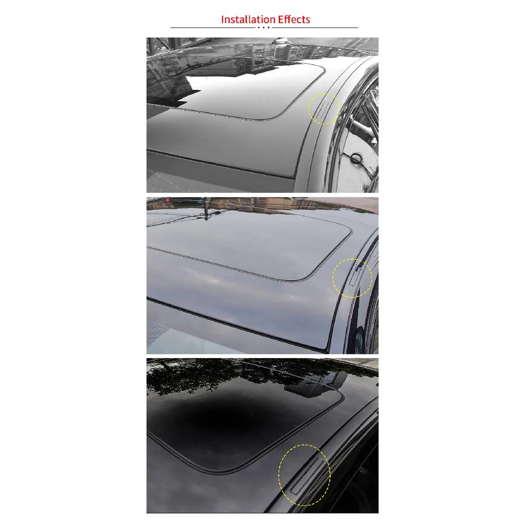 51137443691 Modanatura Trim Barra Portapacchi Tetto Copertura Piastra per BMW Serie 5 520 528 530 535i M5 G30 F90 17-23