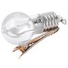 Creative Funny Hairpin Changing Simulation Light Bulb Hair Clip Accessory for Parties and Performances