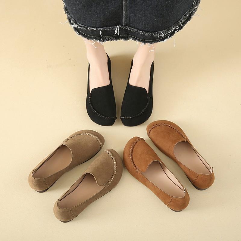 Women Casual Shoes 2025 New Spring and Autumn Flat Loafers Shoes Women Fashion Non-slip Soft Flat