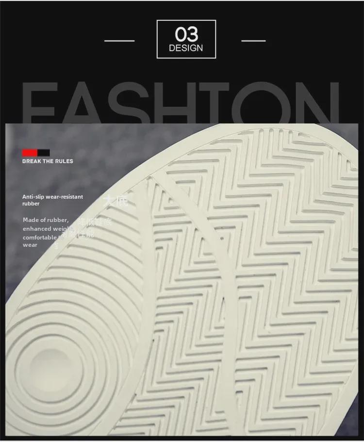 Men's 2024 Summer High-Top White Sneakers - Versatile, Trendy, Casual Sports Shoes