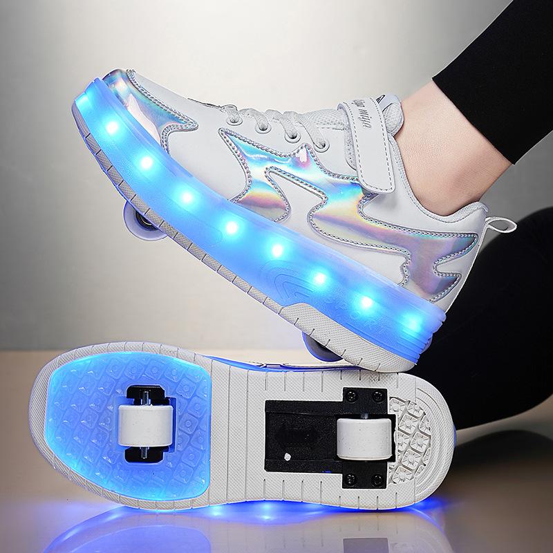 Runaway Shoes Girls Roller Skating Boys Burst Shoes Students Invisible Skates Invisible Girls Wheeled Shoes