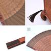 Noshi Box Fan with Wave Dark Brown [Keichido] Pattern, A103,