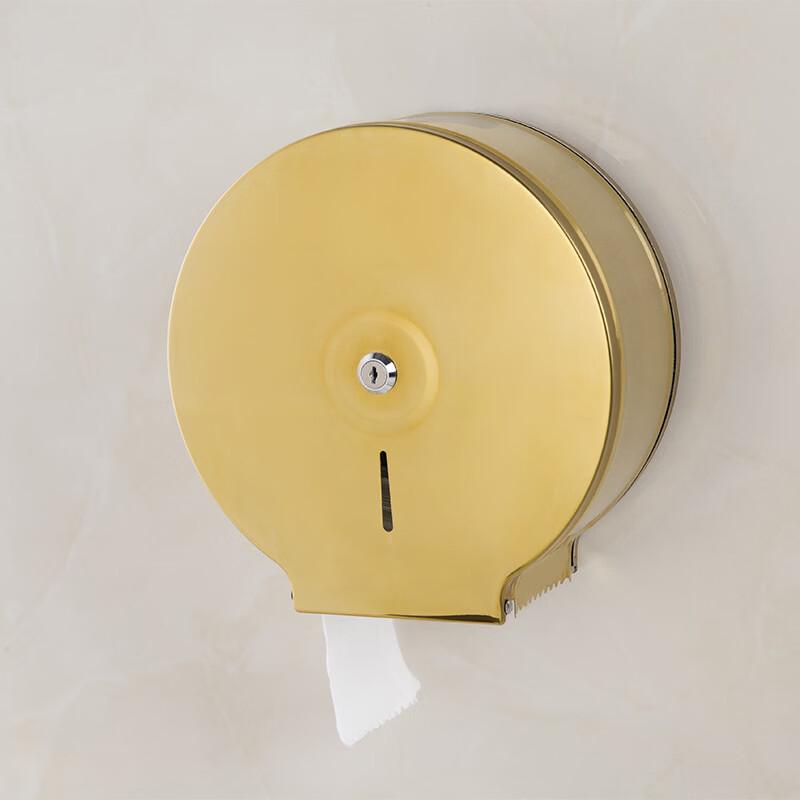 Handun Stainless Steel Waterproof Large Roll Tissue Holder