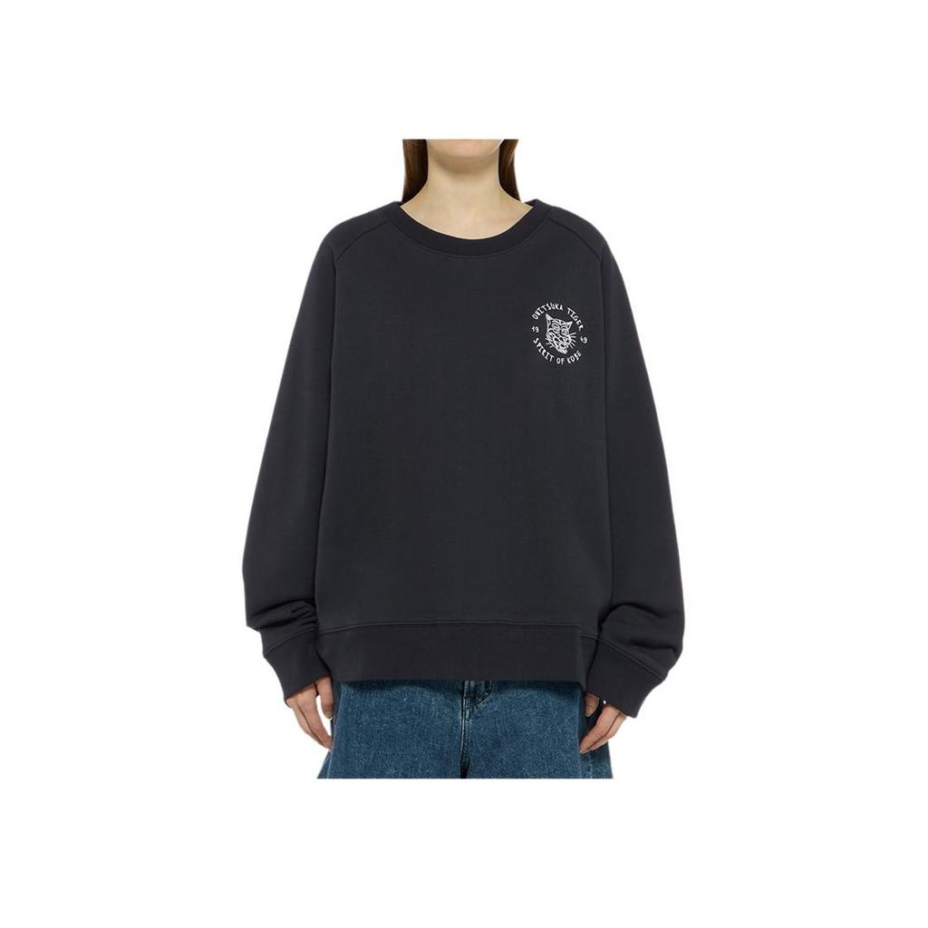 ONITSUKA TIGER Sweat Top Fashion Simple Round Neck Sweatshirt Unisex Tops 2183B541-400