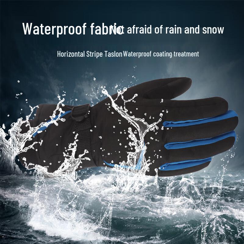 Maiceyi Men's Winter Waterproof Touchscreen Gloves