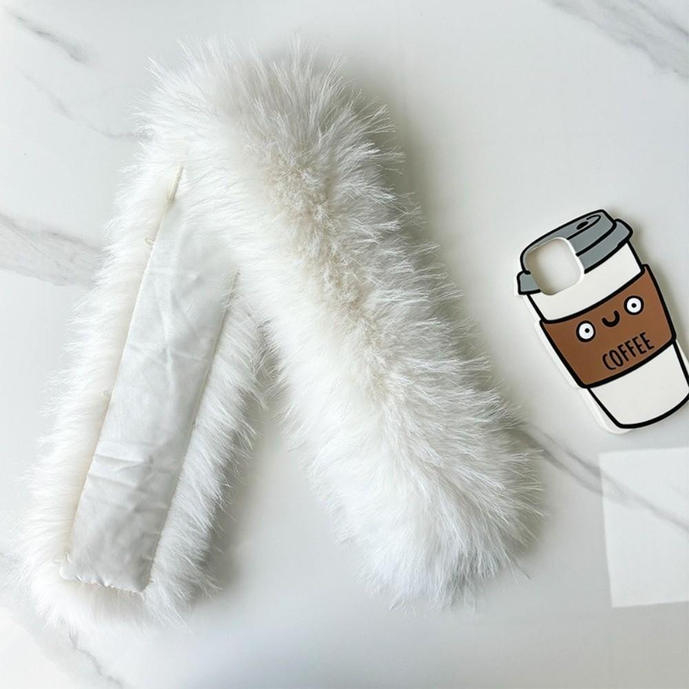 Detachable Collar Faux Fur Collar Imitation Fur Artificial Fur Collar Faux Fur False Collar Hood