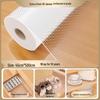 Waterproof Self-Adhesive Drawer and Cabinet Liner - Oilproof, Dustproof, Moisture-Proof Mat for Wardrobes and Kitchens