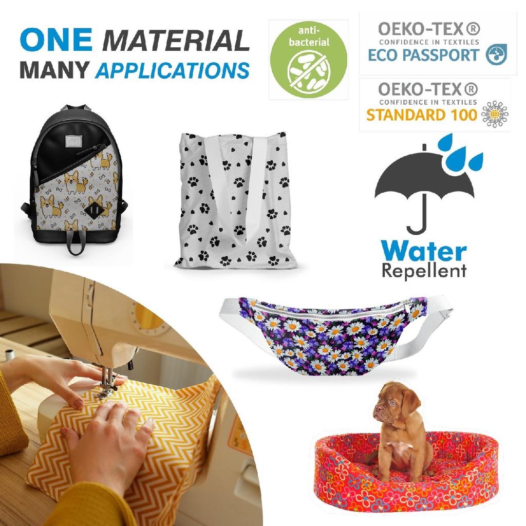 Outdoor Dekostoffe Oxford - Motiv Afrikanisch | Dx18003