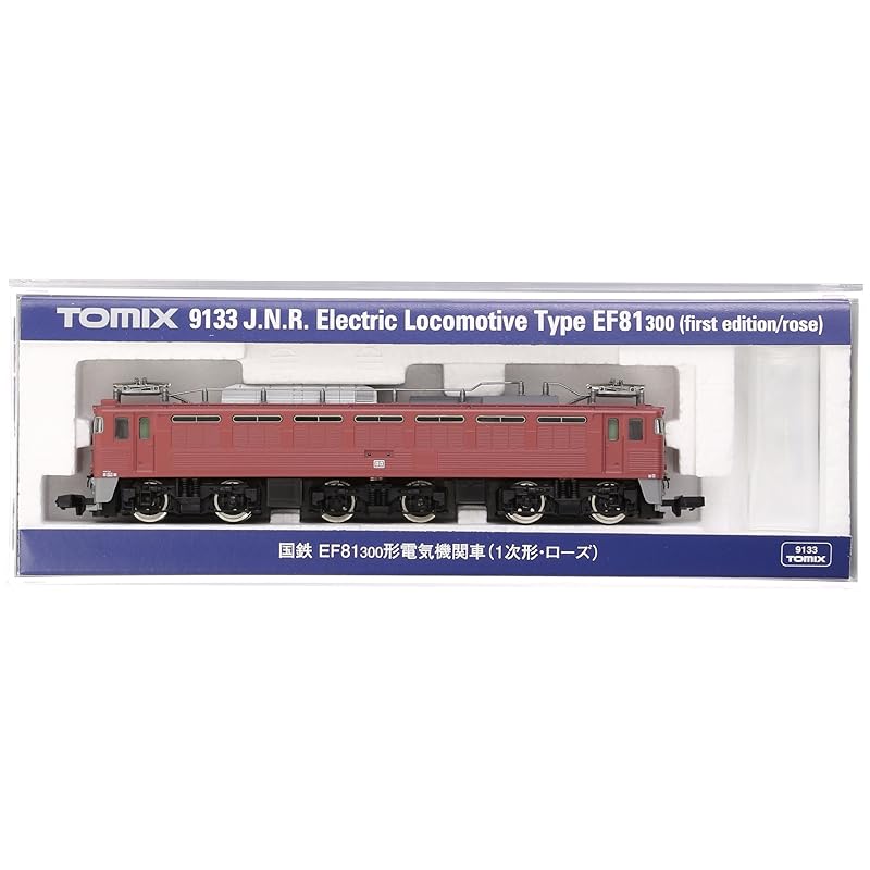 

TOMIX N gauge EF81-300 линейная форма rose 9133 модель железнодорожный электровоз