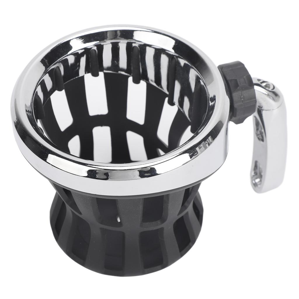 Motorcycle Drink Holder Chrome Plated Universal Handlebar Mount Cup Holder for Goldwing GL 1800 F6B