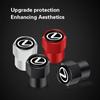 4Pcs Car Metal Wheel Tire Valve Air Stem Cap For Lexus ES300 RX330 RX300 GS300 IS250 IS200 CT200h IS300 NX RX LX GX GS 