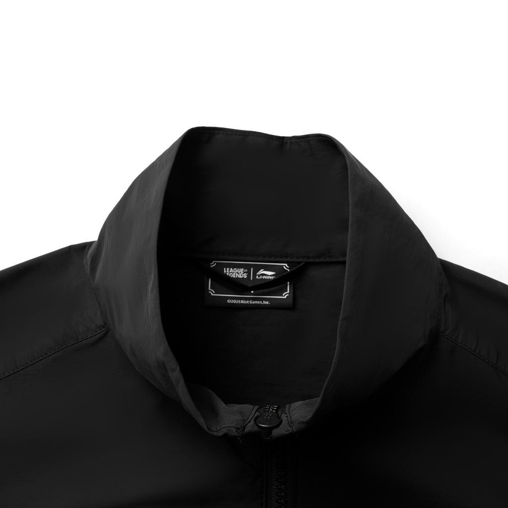 Li Ning X League Of Legends Collaboration Sports Lifestyle Series Simple Versatile Color Block Stand Collar Zipper Loose Casual Jacket AJDV194-4