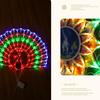 Sunflower Star Peacock Heart Shape Led Lantern String Lights With Colorful Decorative Shapes For Holiday Party Decor