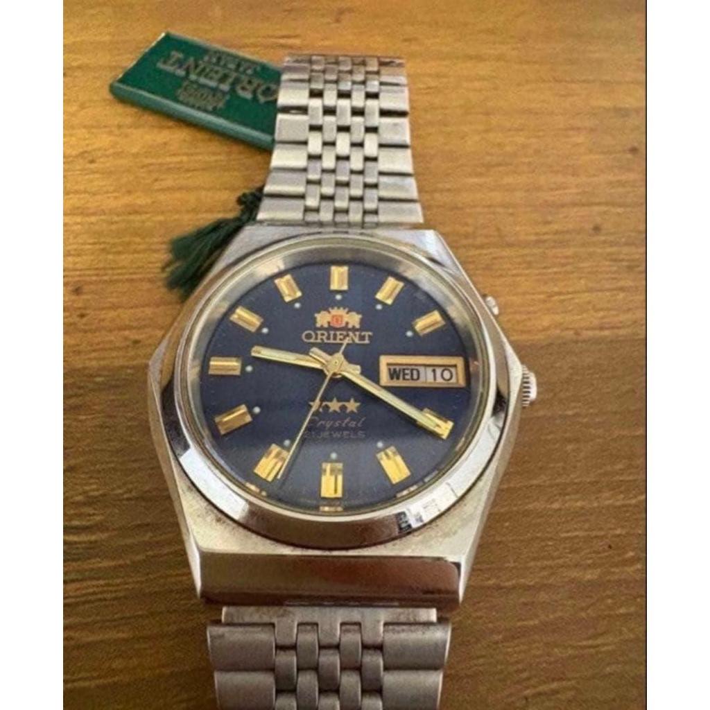 Used ORIENT Automatic Watch Black Dial