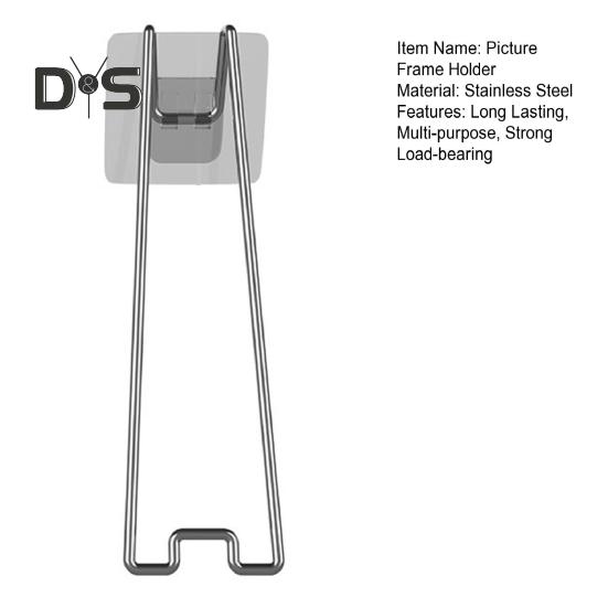 Picture Frame Holder Storage Bracket Polished Surface Strong Load-bearing Multi-purpose Photo Frame Tablet Stand