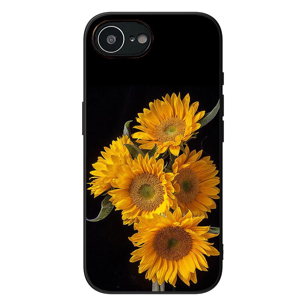 Sonnenblume Rose Blume Handyhülle für Samsung Galaxy S25 Edge S24 S23 FE Plus Ultra A16 A15 A55 A57 5G Schutzhülle